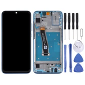 Huawei Honor 10 Lite Mavi Çerçeveli LCD Ekran ve Dokunmatik Panel Komple Set - 2