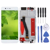 Huawei P10 Beyaz Çerçeveli LCD Ekran ve Dokunmatik Panel Komple Set - 1