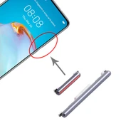 Huawei P40 Güç ve Ses Kontrol Butonu Siyah - 1
