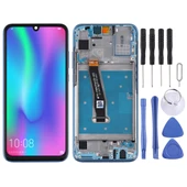 Huawei Honor 10 Lite Mavi Çerçeveli LCD Ekran ve Dokunmatik Panel Komple Set - 1