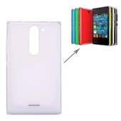 Nokia Asha 502 Çift SIM Beyaz Batarya Arka Kapak - 8