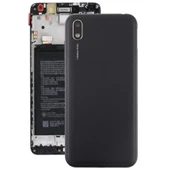 Huawei Y5 2019 Siyah Arka Kapak Pil Kapağı Kamera Lensli Yan Tuşlu - 1