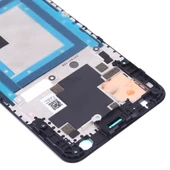 Google Pixel 3a Ön Gövde LCD Çerçeve Siyah - 4