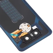 LG G6 Uyumlu Siyah Arka Kapak Kamera Lensli Parmak İzi Sensörlü - 5