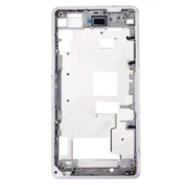 Sony Xperia Z1 Compact D5503 Ön Gövde LCD Çerçeve Beyaz - 3