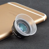 APEXEL APL-24X-H 2'si 1 Arada Evrensel Dış 12X ve 24X Makro Telefon Lensi ve Lens Kapağı - 11