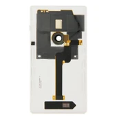 Nokia Lumia 925 Beyaz Pil Arka Kapak Flex Kablolu - 3