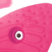 iPad Mini 3 2 1 Uyumlu Kelebek Desenli EVA Koruyucu Kılıf ve Tutucu Magenta - 6