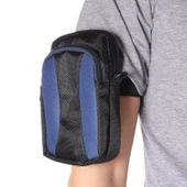 Evrensel Ayarlanabilir Spor Kol Bandı ve Bileklik - iPhone 6 Plus 6S Plus 6 5C 5S Galaxy Note IV N910 Note III N9000 S6 G920 - Bel Sırt Kamp Çantası - 35.5x3.5 cm - 7