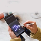Samsung Galaxy Tab A 8.0 P350 P580 ve 9.7 P550 Uyumlu Beyaz Dokunmatik Stylus Kalem - 6