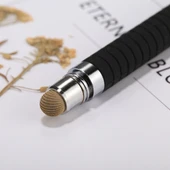 Evrensel 2'si 1 Arada Çok Fonksiyonlu İnce Uçlu Kapasitif Dokunmatik Ekran Stylus Kalem Koyu Mavi - 5
