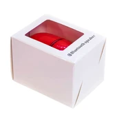 T6 Mini Taşınabilir LED Işıklı Bluetooth Stereo Hoparlör Kırmızı TF Kart Destekli Eller Serbest - 6