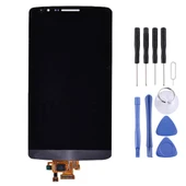 LG G3 D850 D851 D855 Uyumlu Orijinal Siyah LCD Ekran ve Dokunmatik Panel Komple Set - 1