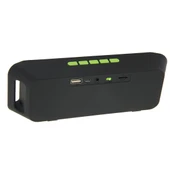 Taşınabilir Stereo Kablosuz Bluetooth Müzik Hoparlörü Yeşil - 5