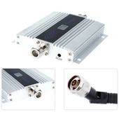 GSM 900MHz Mini Cep Telefonu LCD Sinyal Güçlendirici Emme Antenli - 7