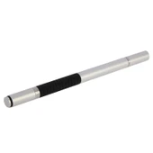 2'si 1 Arada Stylus Dokunmatik Kalem ve Tükenmez Kalem Apple iPhone ve iPad Uyumlu Gri - 2