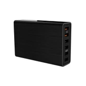 VEDFUN TurboCube D620 Hızlı Şarj 3.0 ve SDDC Teknolojili 6 Portlu USB Şarj Cihazı EU US UK Priz - 1