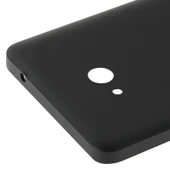 Microsoft Lumia 640 Mat Yüzey Plastik Arka Kapak Siyah - 4