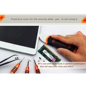 JAKEMY JM OP12 Esnek Çift Uçlu Metal Açma Aracı Samsung iPhone iPad Dizüstü Tablet PC İçin - 9