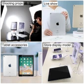 iPad Air 2 Yüksek Kalite Renkli Ekran Çalışmayan Sahte Model Gümüş - 7