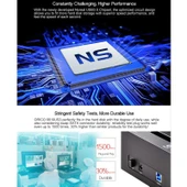 ORICO 6619US3 USB 3.0 5Gbps SATA Sabit Disk Dock İstasyonu 2.5 ve 3.5 İnç Siyah - 9