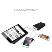 VEDFUN TurboCube D620 Hızlı Şarj 3.0 ve SDDC Teknolojili 6 Portlu USB Şarj Cihazı EU US UK Priz - 8