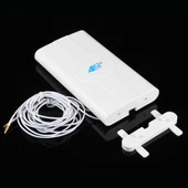 LF ANT4G01 İç Mekan 88dBi 4G LTE MIMO Anten 2 Adet 2 Metre CRC9 Portlu Bağlantı Kablosu - 5