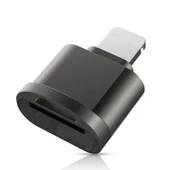 8 Pin Mini TF Kart Okuyucu Adaptör Siyah - 3