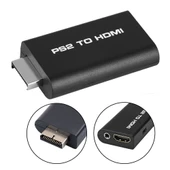 Mini PS2 HDMI Ses Video Dijital Dönüştürücü Adaptör - 1