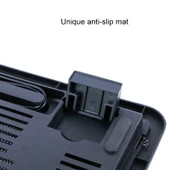 N19 USB Güçlü Sessiz Dizüstü Soğutucu Stand Siyah - 6