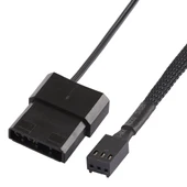 12cm Mavi LED Bilgisayar Kasası Sessiz Soğutucu Fan 3 Pin Güç Kablosu ile - 4