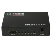 Mini HD 1080P 1x4 HDMI V1.4 Splitter HDTV STB DVD Projektör DVR Uyumlu - 5