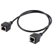 RJ45 Dişi Dişi Ethernet LAN Ağ Uzatma Kablosu 60cm - 2