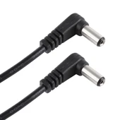 30cm 5A 5.5x2.1mm Erkekten Erkeğe Dirsekli DC Güç Kablosu 12-24V - 3