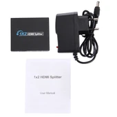 HDV 9812 Mini HD 1080P 1x2 HDMI V14 Splitter HDTV STB DVD Projektor DVR Uyumlu - 6