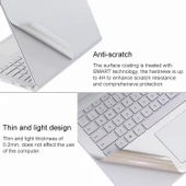 Microsoft Surface Book 2 15 inç Altın Renk 4'ü 1 Arada Dizüstü Koruyucu Film Sticker Seti - 6