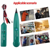 BSIDE MS6812 RJ11 ve RJ45 Telefon Hattı Kablo Takip Cihazı Gönderici ve Alıcı Dahil - 8