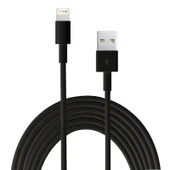 2 Metre Siyah TPE Malzeme Çoklu Tel USB Veri ve Şarj Kablosu - 1