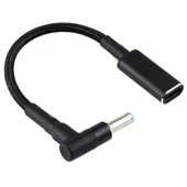 HP Dizüstü Bilgisayarlar için 4.5x0.6mm USB-C Tipi Güç Adaptör Kablosu 100W 18.5-20V Naylon Örgü - 3