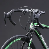 TOSEEK Tam Karbon Fiber Yol Bisikleti Kavisli Gidon 440mm UD Siyah - 6