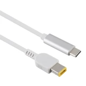 Lenovo Dizüstü Bilgisayar İçin USB-C Tip Cden Büyük Kare Erkek Güç Şarj Kablosu 1.5 Metre - 3