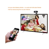 HXSJ S50 720P HD Webcam Masaüstü Dizüstü Akıllı TV Uyumlu 10m Mikrofonlu 1.4m Kablo - 8