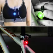5li Kamp Gece Koşu Kol Parlak Asma Tokalı Güvenlik Işığı Yeşil - 8