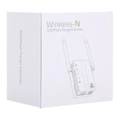 300Mbps Kablosuz N Menzil Genişletici WiFi Tekrarlayıcı Sinyal Güçlendirici 2 Harici Antenli Siyah EU Fiş - 6