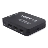 AYS 51V20 HDMI 2.0 5 Giriş 1 Çıkış 4K Ultra HD Anahtarlayıcı ve Bölücü Siyah - 1