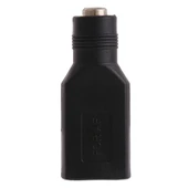USB Dişi - 5.5 x 2.1mm Dişi Fiş Adaptör Konnektörü - 4