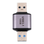 10Gbps USB 3.1 Erkekten Erkeğe Adaptör - 1