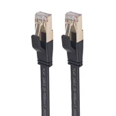 CAT8 Çift Korumalı Düz Ağ LAN Kablosu 50cm - 2