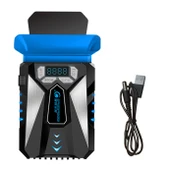 Ice Troll 5 COOLCOLD Taşınabilir Siyah Laptop Soğutucu Fan Hız Ayarlı Yüksek Performanslı Notebook Fan Kontrol Cihazı - 4