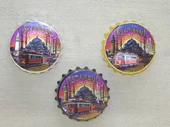 İstanbul Temalı Metal Magnet Alk4340 - 1